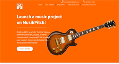 Desktop Screenshot of musikpitch.com